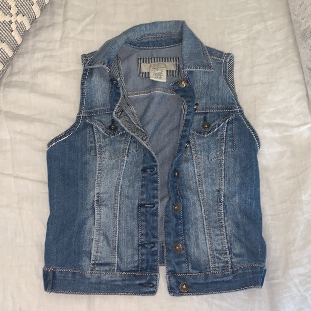 Denim vest